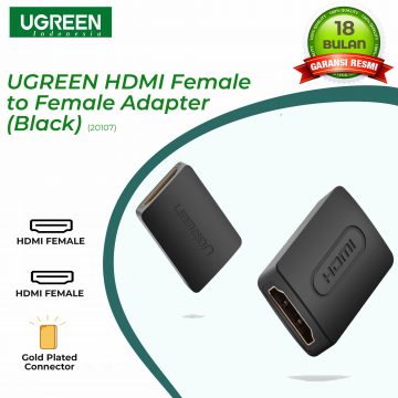 UGREEN HDMI Female to Female Adapter (Black)